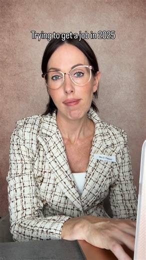 Abi Mills on Instagram: "Through a hole in your fence? 🤨 Number 8 of my top 10 for 2025 🤭 #comedian #britishhumour #fblifestyle #satire #jobinterview"