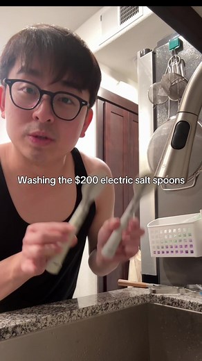 How to Wash $200 Japanese Electric Salt Spoons