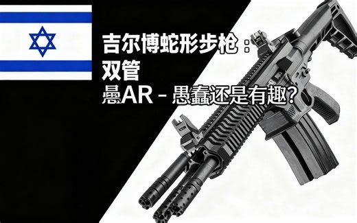 [中配]吉尔博蛇形步枪：双管AR - 愚蠢还是有趣？ - Forgotten Weapons