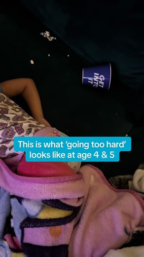 Saturday night movies, popcorn everywhere, and two exhausted little humans passed out hanging off the couch like they’ve been THROUGH it. Leo & Azayda living that hard party life of a 4 and 5 year old. 🍿💤 #MomTok #ParentTok #RealLifeMom #SaturdayNightVibes #KidsBeingKid