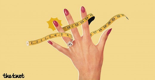 We Made a Custom Chart So You Can Easily Measure Your Ring Size at Home