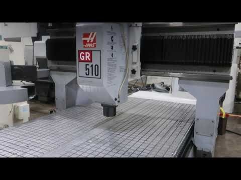 5'X10' HAAS MODEL GR510 3-AXIS CNC ROUTER VERTICAL