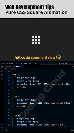 Modern CSS Loader Effect for Website | Beginner Friendly #html #css #loader #cssloader #preloader #coding #codingreels #webdevelopment #techreels #csstips #FacebookPage #foryouシ #monitazationreels | Coding Cloud