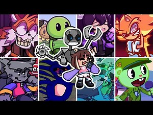 Cessation but Every Turn a Different Character Sings 🎤 (FNF Cessation but Everyone Sings It) 🎶