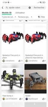 #Spider_Robot directly From phone with #creality_cloud #Android_Apps #Arduino #raspberry_pi_5