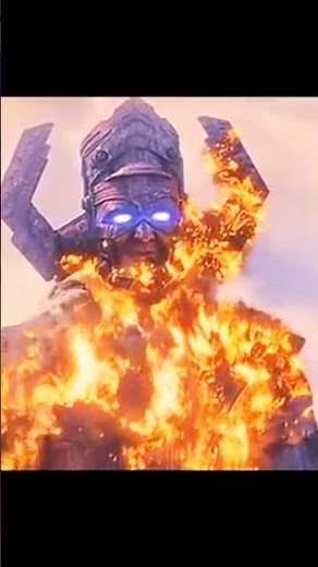 Galactus vs Human Torch & The Thing in New York | Fantastic Four First Steps Fight Scene #shorts