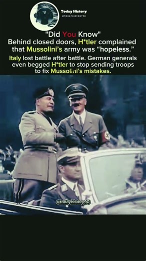The Axis Collapse: When Hitler Had to Fix Mussolini’s Mistakes#history#ww2#shorts