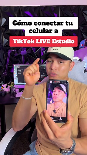 Cómo conectar tu celular a TikTok Live Estudio fácilmente