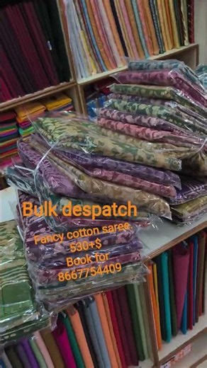 bulk order despatch re stock 530+$ Book for 8667754409 #saree #online #onlineshopping