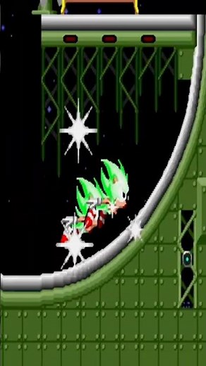 Super Sonic in Sonic 1 is PURE CHAOS 😳 (New Update) #shorts