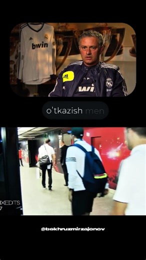 Behruzbek Mirzajonov on Instagram: "🎙 2013-yilda Joze Mourinyo #cristão #ranaldo #realmadrid #futbol #shorts"