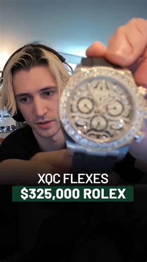 xQc Flexes His $300K Watches And Streamer Loses His Mind