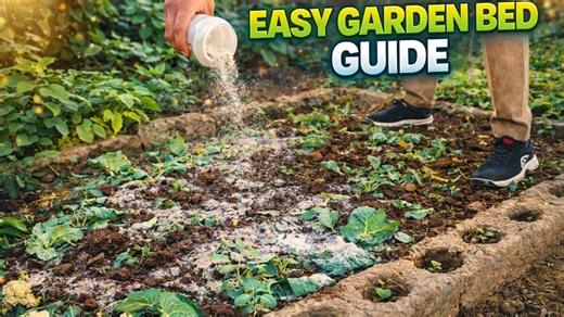 DIY garden bed that boosts plant growth with minimal effort
