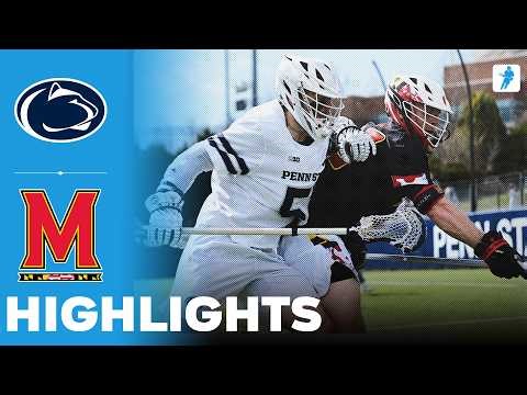 Penn State vs Maryland | NCAA College Lacrosse | Highlights - March 21, 2026