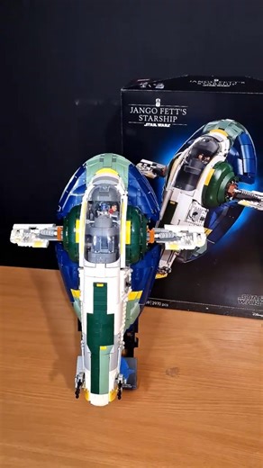 Building Lego Star Wars Jango Fett's Starship 75409 #hobby #lego #speedbuilding #starwars