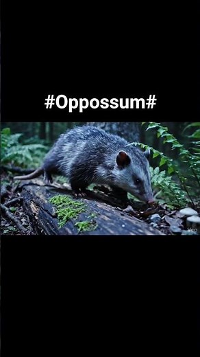 Opossum is a mammal found in North and South America.
