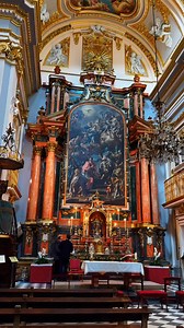 The 18th century late Baroque style altar in the Chapel at the Colegiata Real Sitio De San Ildefonso near Segovia, Spain. #spain #history #architecture | Pondering Adventurer