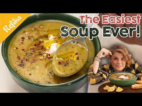 The Easiest Vegetable Soup Ever! | 10-Minute Cozy Fall Recipe 🧡