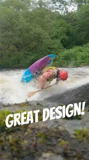 Guigui-Prod x Pyranha Helectron // A fun design! #whitewater #kayaking #freestyle #shorts
