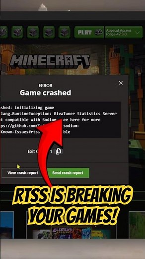 Games Not Booting? It Might Be RTSS! #pc #pctips #msiafterburner