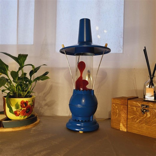 Rare Vintage Soviet Lava Lamp From 1989 in the Shape of a Space Rocket, Night Light. Office Desk Lamp Blue Red Lava Lamp - Etsy Canada