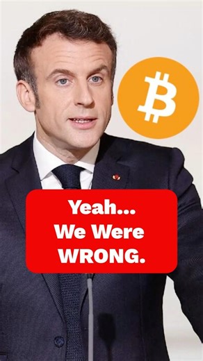 ⚠️ France Massive Bitcoin BACKFLIP... 🇫🇷 Everything Changes