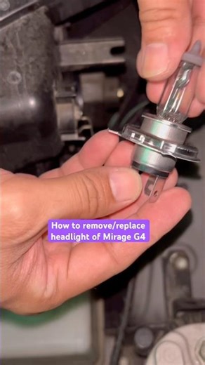 How to remove or replace headlight Mirage G4 #fypyoutube #mirage #mirageg4 #mirageg4glx #diy #fypシ