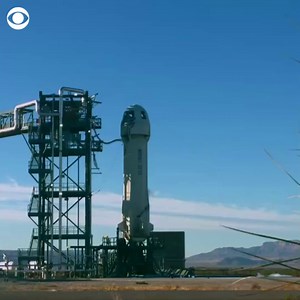 33K views · 277 reactions | THIRD BLUE ORIGIN LAUNCH: A crew of six private citizens — including "Good Morning America" host Michael Strahan and the daughter of legendary astronaut Alan Shepard — landed safely Saturday morning after a flight aboard a Blue Origin spacecraft. | CBS News | Facebook