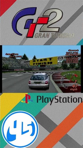 Gran Turismo 2 (PS1) - Gameplay Short