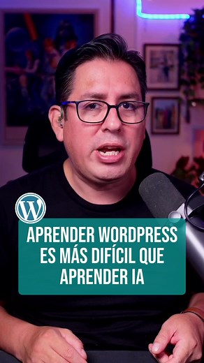 Aprender a usar IA para crear tu web hoy te sirve para mil cosas más, aprender WordPress, en cambio, cada vez es más complejo, se volvió un laberinto de plugins y a veces solo te deja estrés. En este video te explicamos por qué, y si no lo sabías #LoAprendisteEnEDteam. #WordPress #InteligenciaArtificial #IA #CrearWeb #PaginasWeb