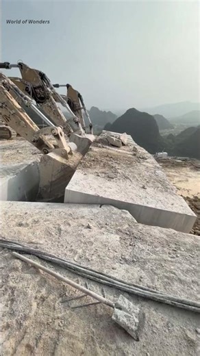 How Marble Is Made From Mountains #shorts #tranding #facts