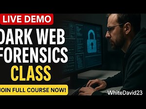 Live Dark Web Forensics | Real-Time Analysis & Investigation || Join Full Cybersecurity Course Now
