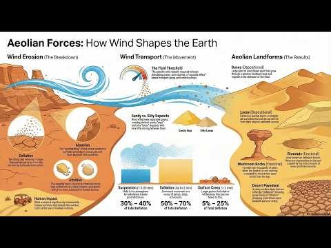 Aeolian Processes Explained | Nature's Most Powerful Sculptor