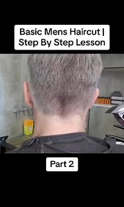 Basic Mens Haircut | Step By Step Lesson | The One Minute Barber | Facebook