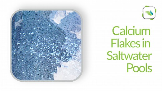 Calcium Flakes in Saltwater Pools