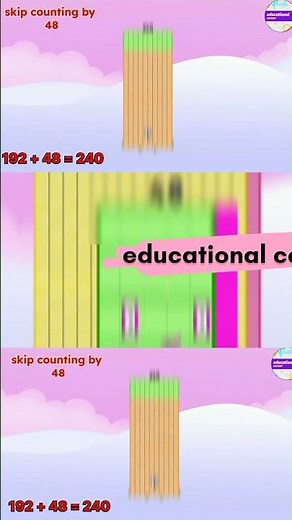 Unlock skip counting by 48 |repeated addition |multiplication ‎#shorts #youtubeshorts