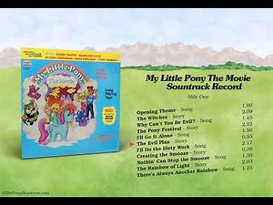 My Little Pony The Movie Soundtrack Record - Side One