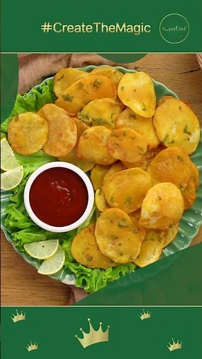 Crispy Aloo Pakora Recipe by SuperChef