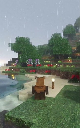 Realistic Minecraft Bedrock – Patrix 128x with RTX #minecraftbedrock #minecraftrtx #mcpeshader