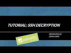 Tutorial: SSH Decryption