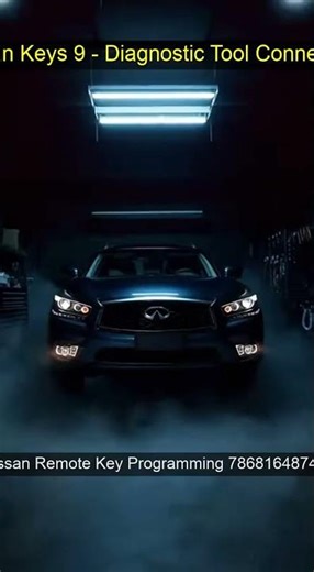 Nissan Keys 9 - Diagnostic Tool Connection