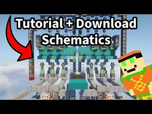Minecraft Mega Armory 2 - Tutorial and Free Litematica Schematics