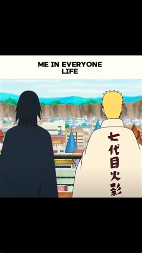 Me in everyone's life... just a temporary guest. 🥀 #narutoshippuden #sasuke