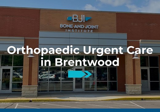 Bone and Joint Institute | Orthopaedic Urgent Care
