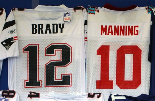 When Tom Brady playfully signed "F* Off" autograph on former rival Eli Manning's Giants jersey