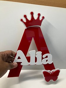 Customize Acrylic Name Sign - Etsy UK