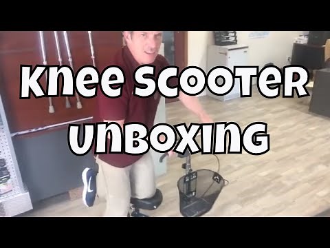 Knee Scooter Unboxing & Assembly Tutorial {No More Crutches}