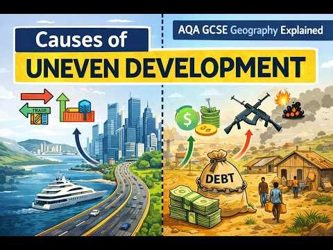 Causes of Uneven Development | AQA GCSE Geography Explained