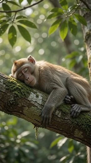 🐒 What Happens Inside a Female Monkey After Mating? 🧬 | 3D Biology Animation #Shorts