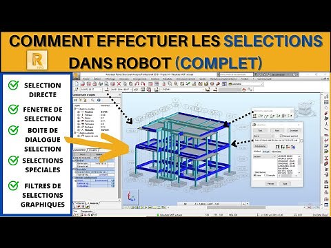 RSA 07: HOW TO PERFORM SELECTIONS IN ROBOT STRUCTURAL ANALYSIS (COMPLETE)